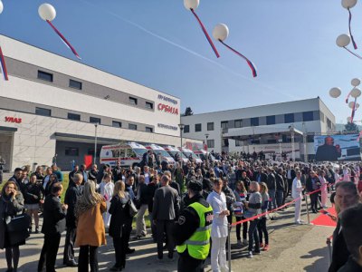 Отварање болнице "Србија" у Источном Сарајеву