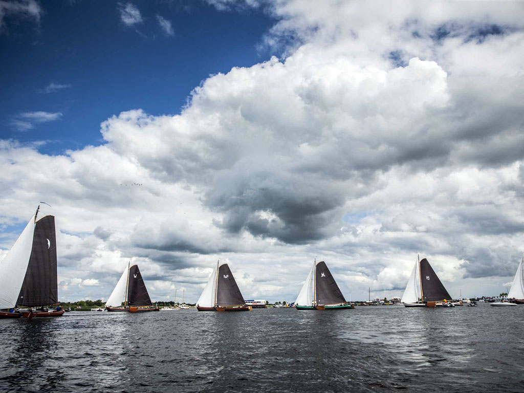 Холандија - Традиционална трка једрењака (фото: EPA/SIESE VEENSTRA)