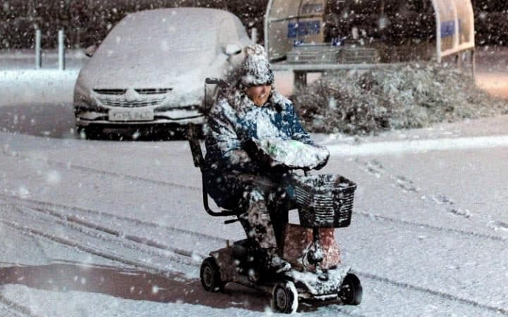 Мобилност током снијежних падавина