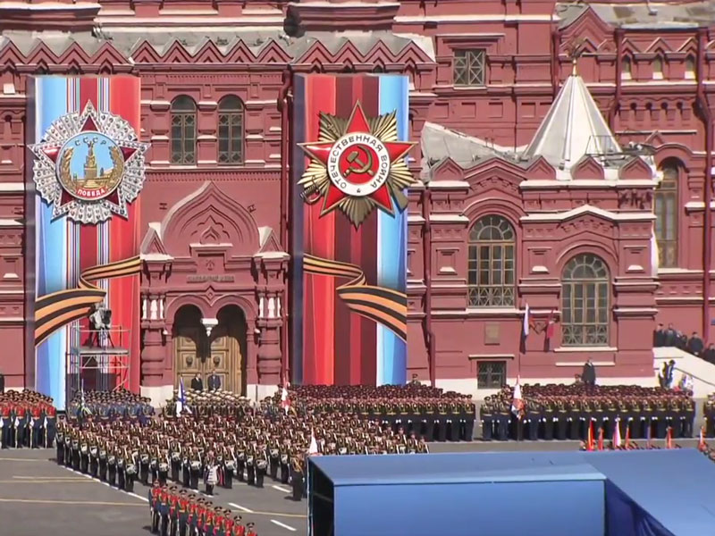Москва - генерална проба војне параде