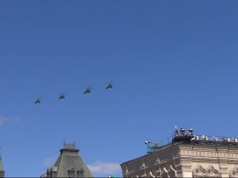 Москва - генерална проба војне параде (РТ)