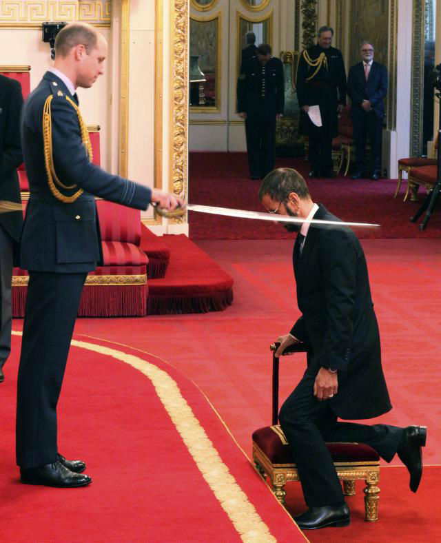 Princ Vilijam proglasio Ringa Stara za viteza (Foto: Tanjug/Yui Mok/PA via AP) 
