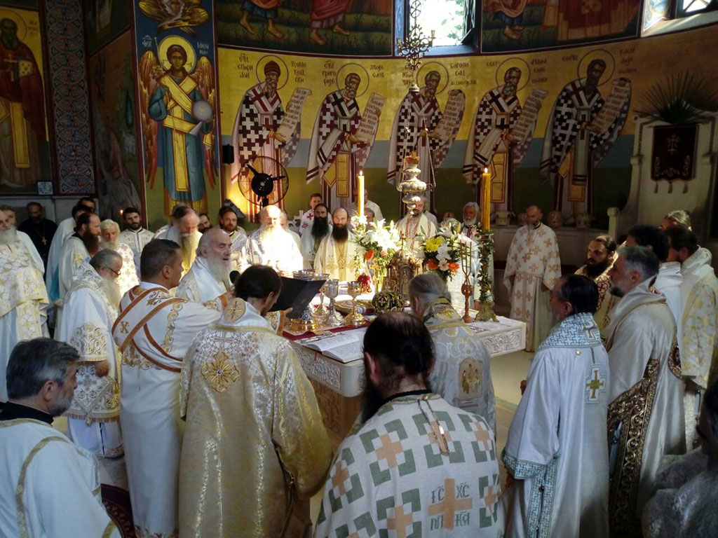 Требиње- Устоличење новог епископа Димитрија
