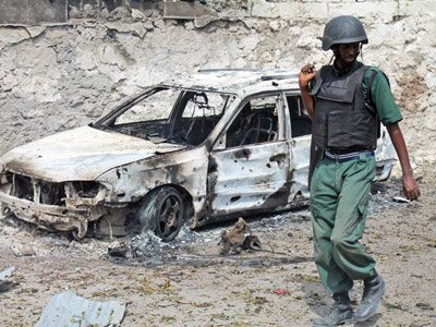 Самоубилачки напад у Могадишу - Фото: АП