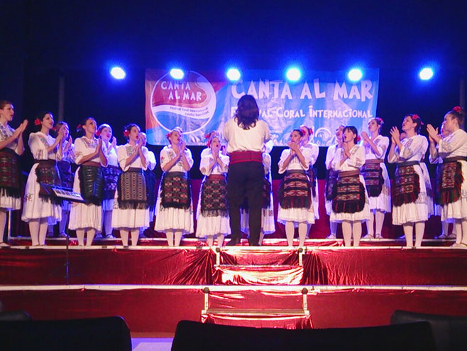 Женски камерни хор "Бањалучанке" на Интернационалном хорском такмичењу у Шпанији - Фото: РТРС