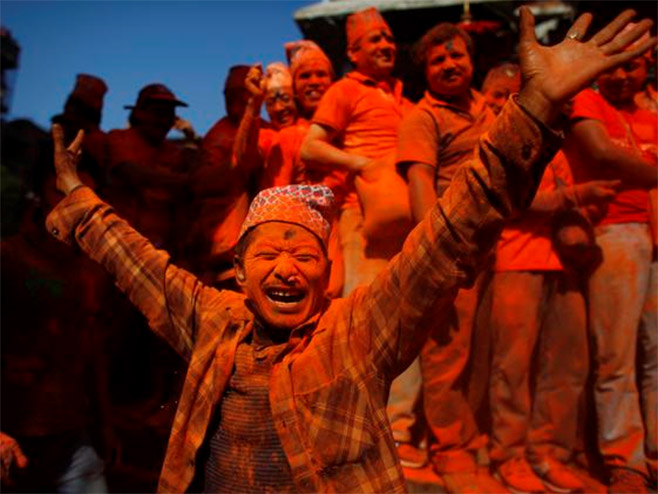 Непалци прослављају нову 2071. годину - Фото: AP