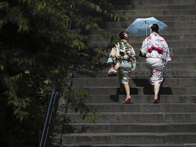 Јапан: Врућине - Фото: Beta/AP