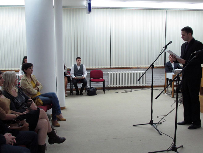 Бијељина:Вече поезије "Нобеловцу у част" - Фото: СРНА