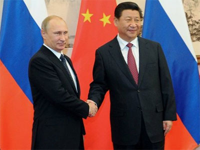 Руски предсједник Владимир Путин и кинески предсједник Си Ђинпинг - Фото: РИА Новости