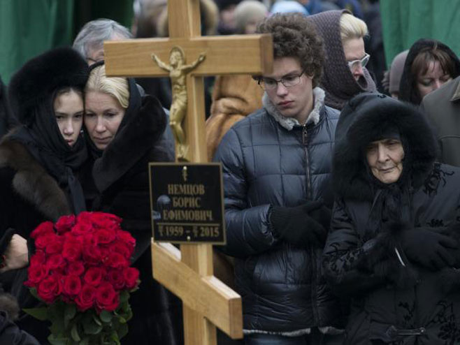 Сахрана Бориса Немцова - Фото: AP