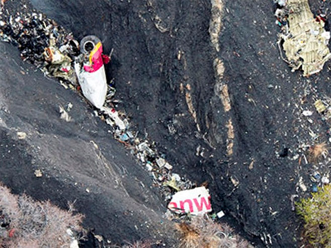 Мјесто гдје се срушио авиона Ербас А320 - Фото: REUTERS