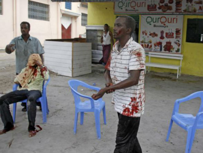Упад исламиста у хотел у Могадишу - Фото: AP