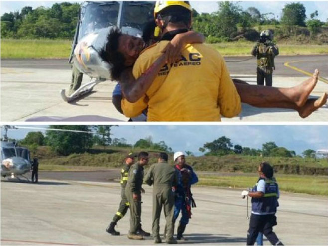 Пет дана послије пада авиона мајка и беба пронађени живи (Фото:  @FuerzaAereaCol) - 
