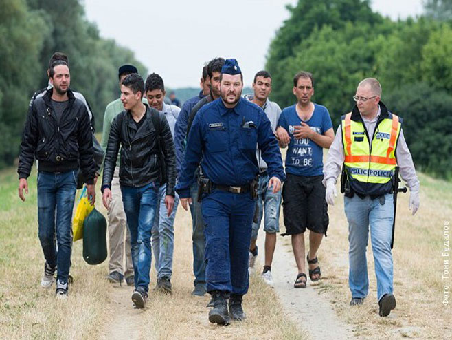 Мађарска полиција привела 1.200 имиграната - Фото: РТС