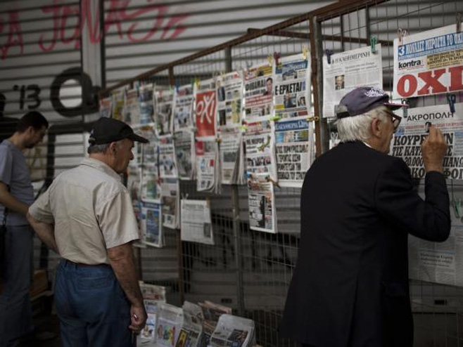 Криза у Грчкој - Фото: ТАНЈУГ