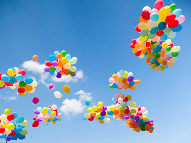 Балони на хелијум - Фото: илустрација