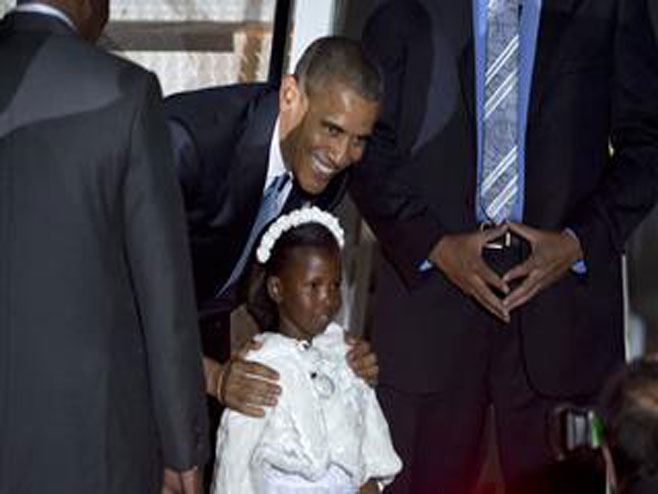 Обама у Кенији - Фото: ТАНЈУГ