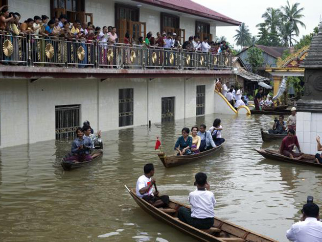 Поплаве у Мианмару - Фото: АП