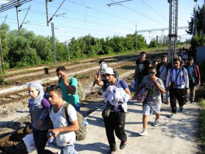 Мигранти у Србији (фото: Танјуг - Тања Валич) - 