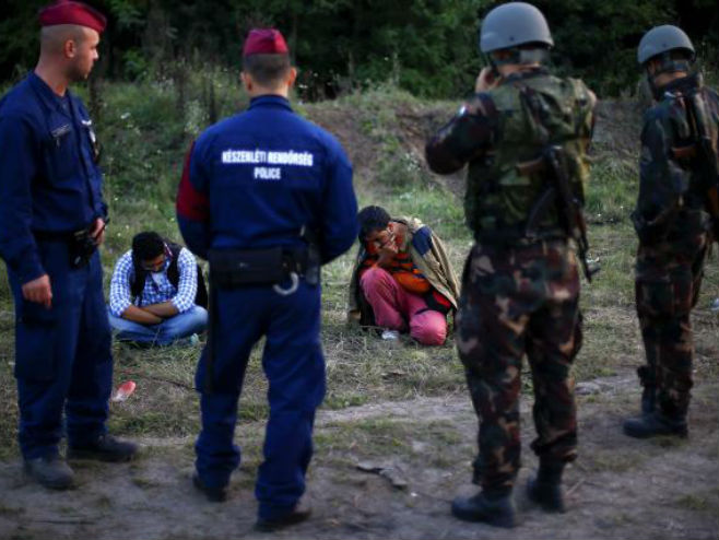 Мађарска: Хапшење избјеглица - Фото: AP