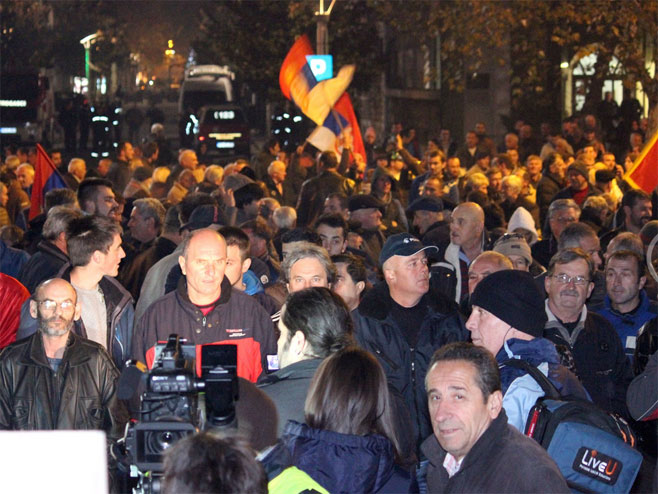 Protest Demokratskog fronta u Podgorici (Foto: vijesti.me) - 