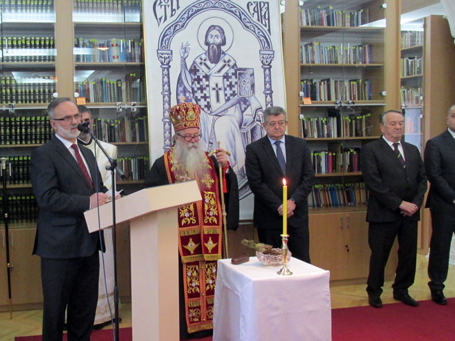 Бијељина: Прва црквена библиотека у Републици Српској отворена за јавност - Фото: СРНА