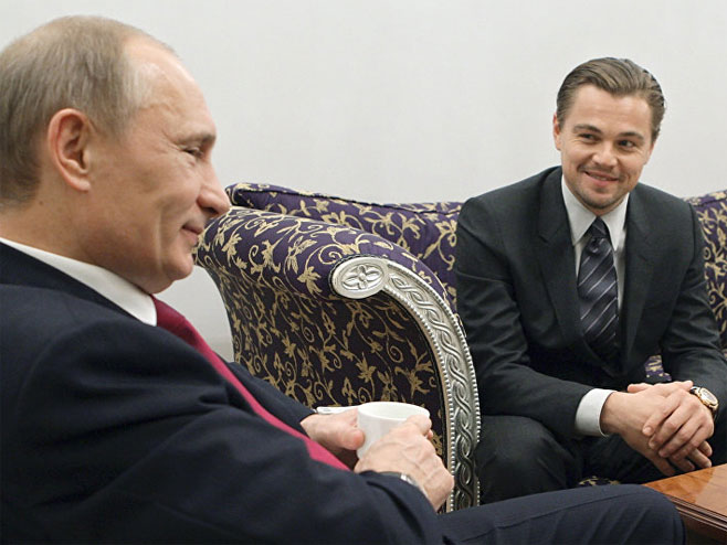 Vladimir Putin i Leonardo Dikaprio (Foto:  Sputnik/ Alekseй Družinin) - 