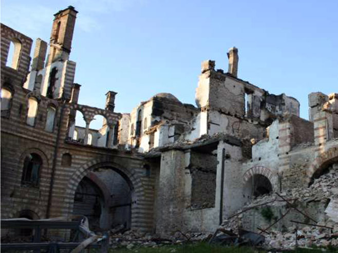 Манастир Хиландар послије пожара - Фото: СРНА