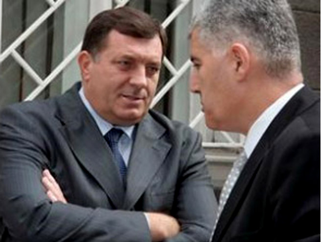 Milorad Dodik i Dragan Čović - Foto: SRNA