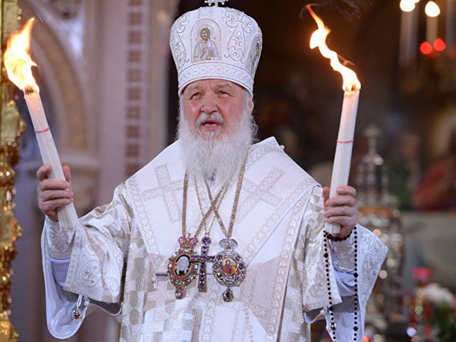 Руски патријарх Кирил  (фото:Sputnik/ Сергей Пятаков) - 
