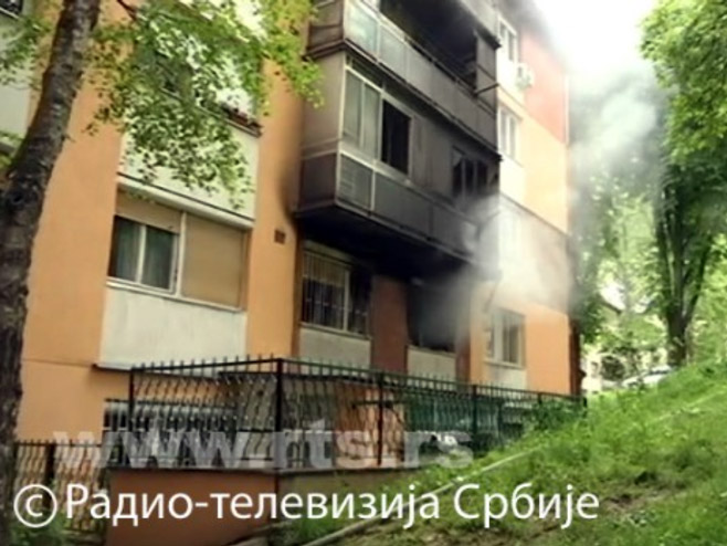Пожар на Карабурми - Фото: РТС