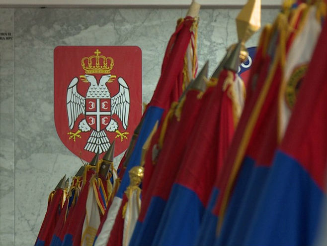 Zastava Vojske Republike Srpske - Foto: RTRS