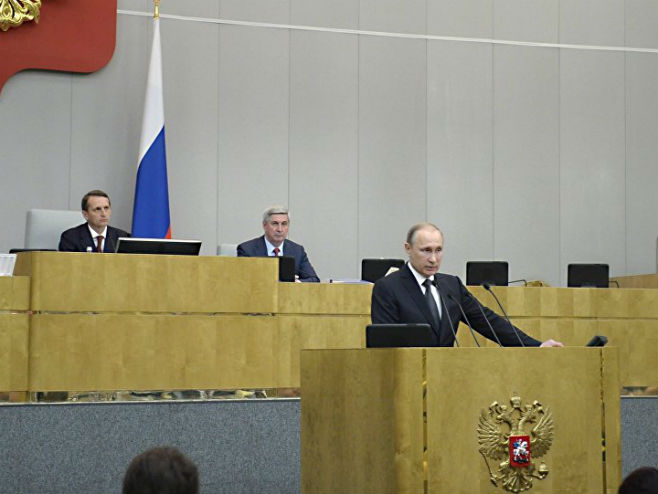 Предсједник Русије Владимир Путин (© Sputnik/ Алексей Никольский) - 