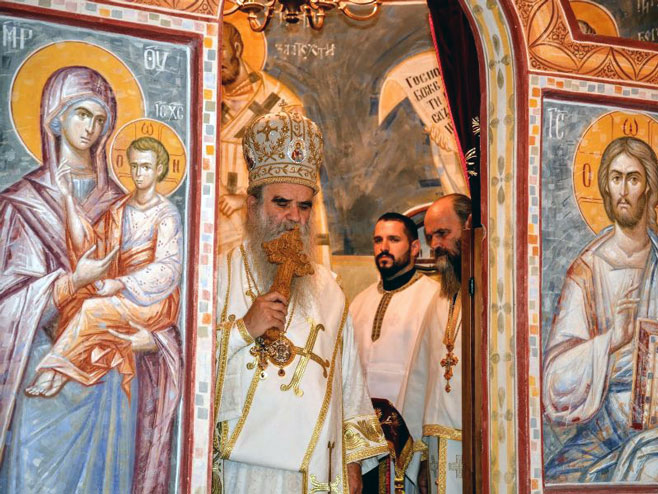 Његово високопреосвештенство митрополит црногорско-приморски Амфилофије - Фото: СРНА