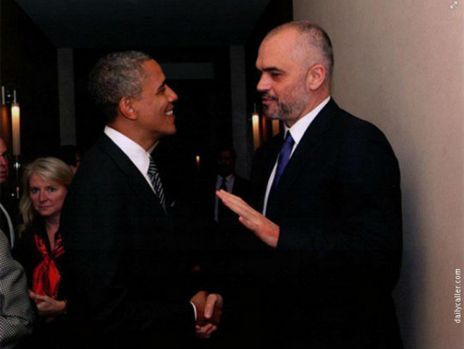 Сусрет Обаме и Рамe (фото: dailycaller.com) - 