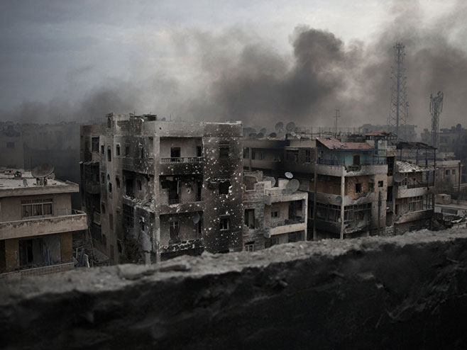 Алеп  (Фото:AP Photo/ Manu Brabo) - 