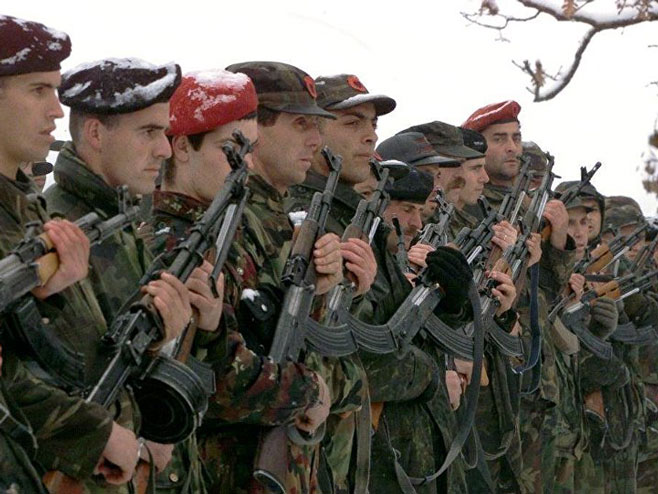 Припадници терористичке организације ОВК на Косову - Фото: AFP