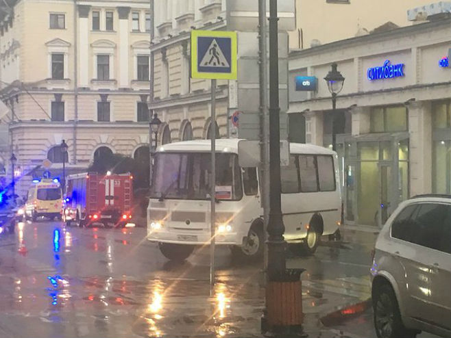 Пријетња бомбом у Москви (фото: Twitter @GoldenKrant) - 