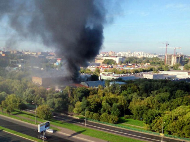 Велики пожар у Москви - Фото: Screenshot