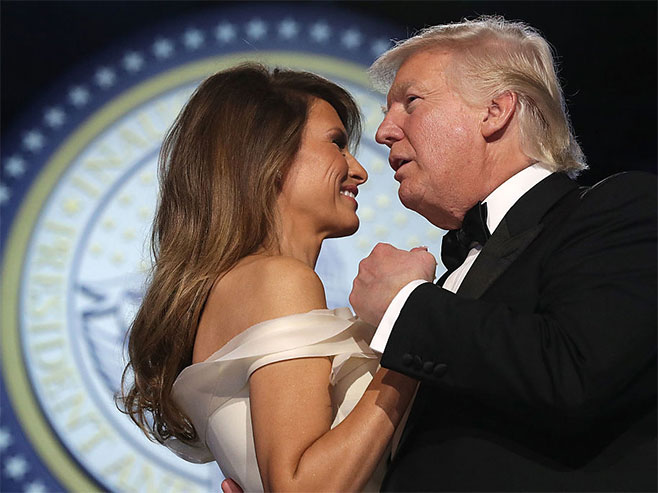 Melanija i Donald Tramp - Foto: Getty Images