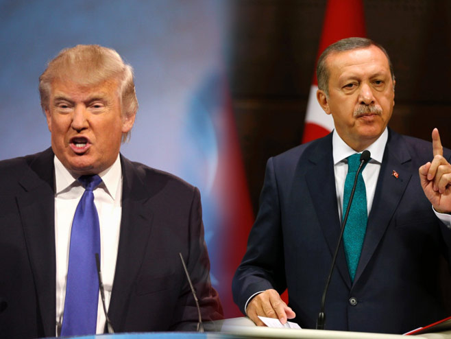 Трамп и Ердоган - Фото: илустрација