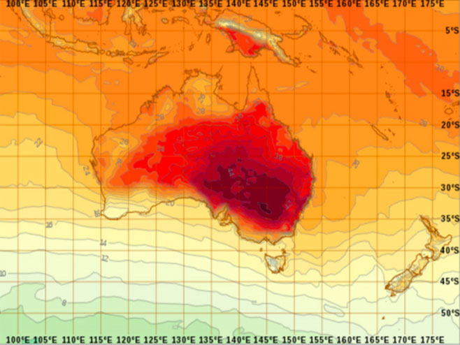 Аустралија - температуре до 48 степени - Фото: Screenshot