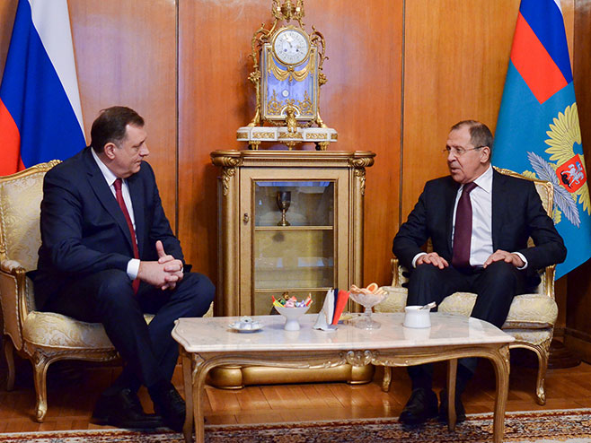 Milorad Dodik  i Sergej  Lavrov - Foto: RTRS