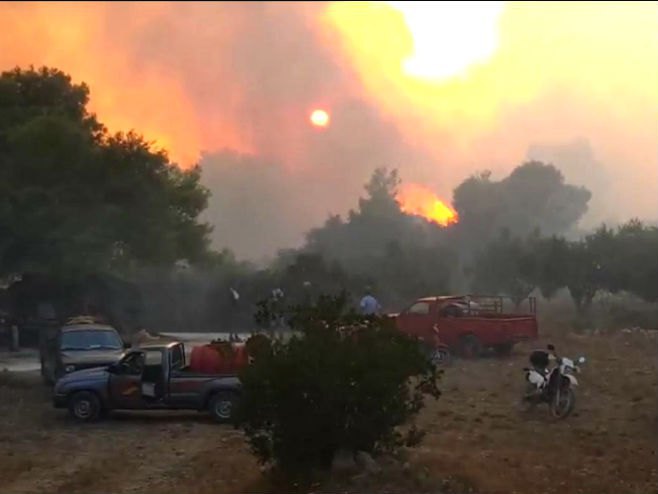 Пожар на Закинтосу - Фото: Screenshot/YouTube