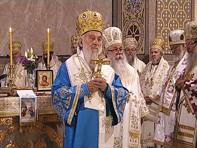 Устоличен митрополит дабробосански Хризостом - Фото: РТРС