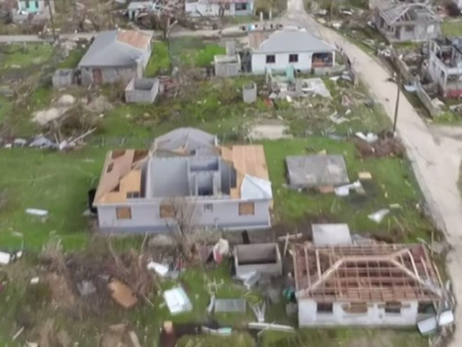 Уништено острво Барбуда - Фото: Screenshot/YouTube