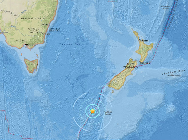 Земљотрес на Новом Зеланду - Фото: илустрација