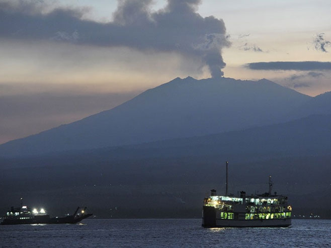 Вулкан на Балију - Фото: The Telegraph