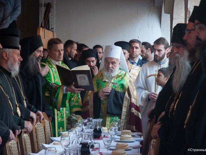 Наречење новоизабраног епископа далматинског Никодима (Фото:СПЦ) - 