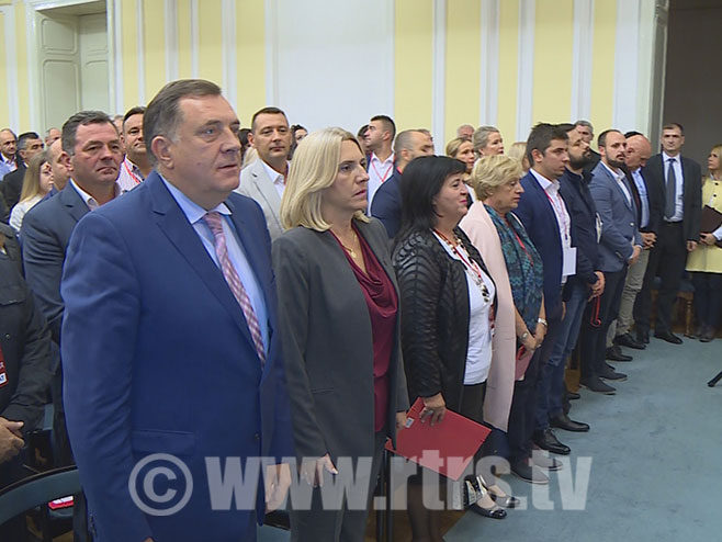 Изборна конференција СНСД-а Бањалука - Фото: РТРС